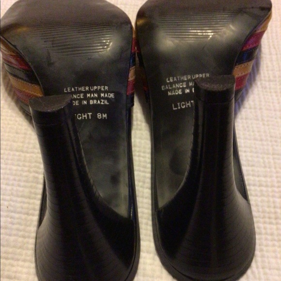 Carlos Santana slip-on high heel sandals, size 8 - Picture 4 of 5